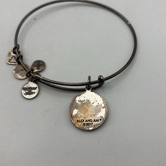 Alex and Ani charm bangle bracelets stretch 5 different colors and wear - Picture 14 of 16